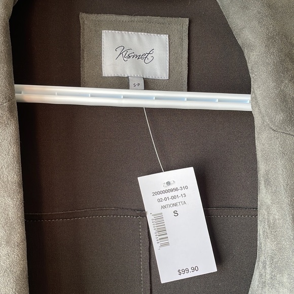 NWT Kismet Suede Jacket - Picture 3 of 3